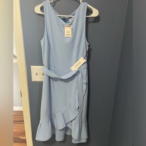 Calvin Klein ruffle dress, new with tags